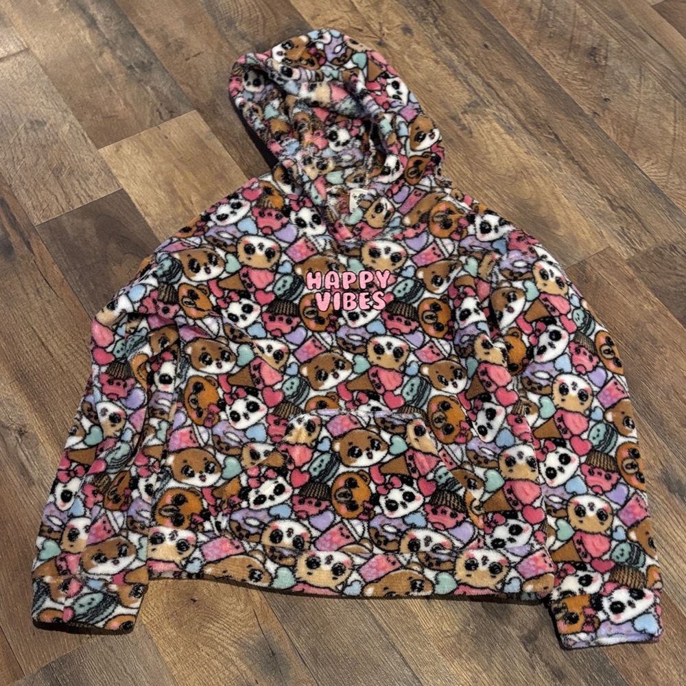 SUPER SOFT Colorful Happy Vibes Hoodie
